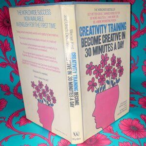 Retro 70s Psychology Book * Creativity Training...THE WORLDWIDE BESTSELLER